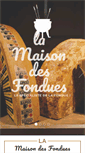 Mobile Screenshot of maisondesfondues.com